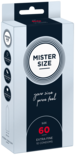 MISTER SIZE 60 (10 prezerwatyw)