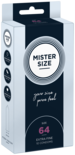 MISTER SIZE 64 (10 prezerwatyw)