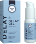 Kartonik Mister Size Delay Gel i butelka z dozownikiem z pompką