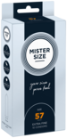 MISTER SIZE 57 (10 prezerwatyw)